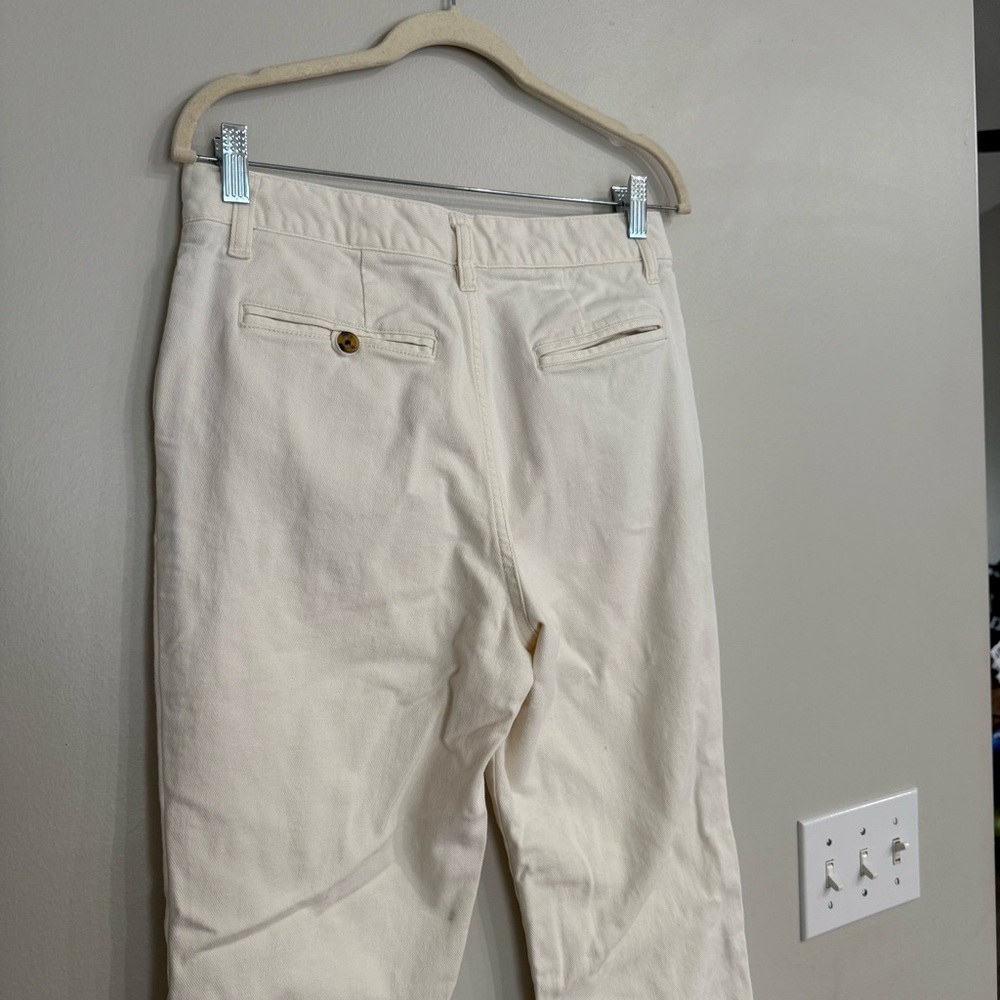 Faherty Straight Leg Endless Chino Pant in Natural - Picture 6 of 7